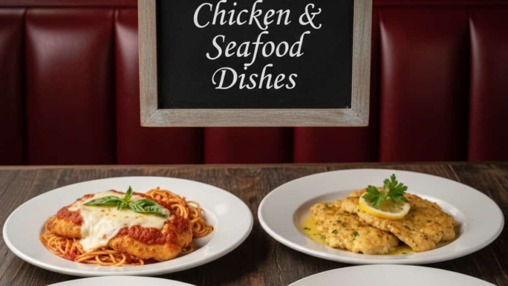 Joe’s Restaurant NYC Chicken & salads Dishes