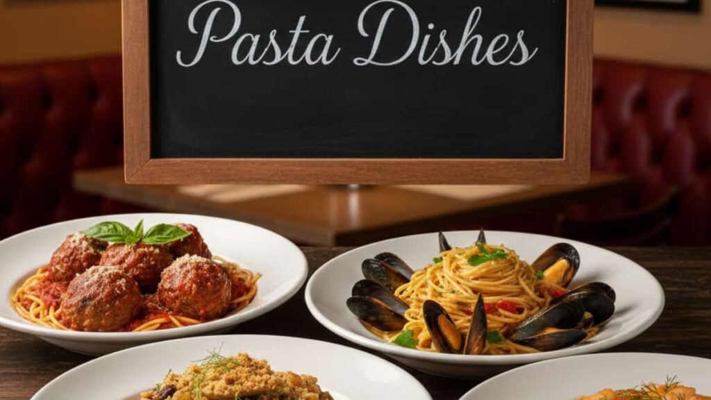 Joe’s Restaurant NYC Pasta Dishes