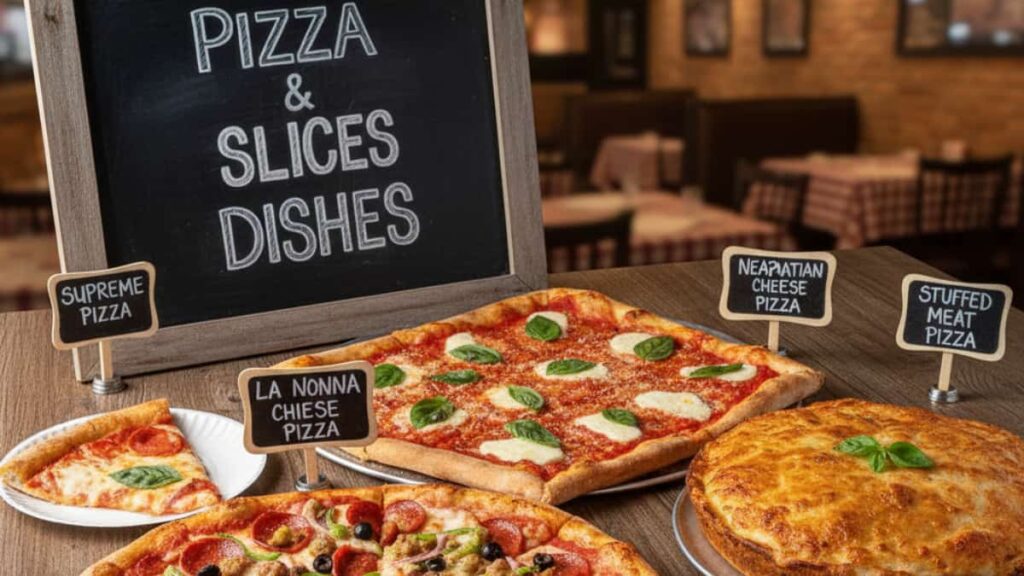 Joeys New York Pizza & Italian Restaurant pizza & Slices Dishes