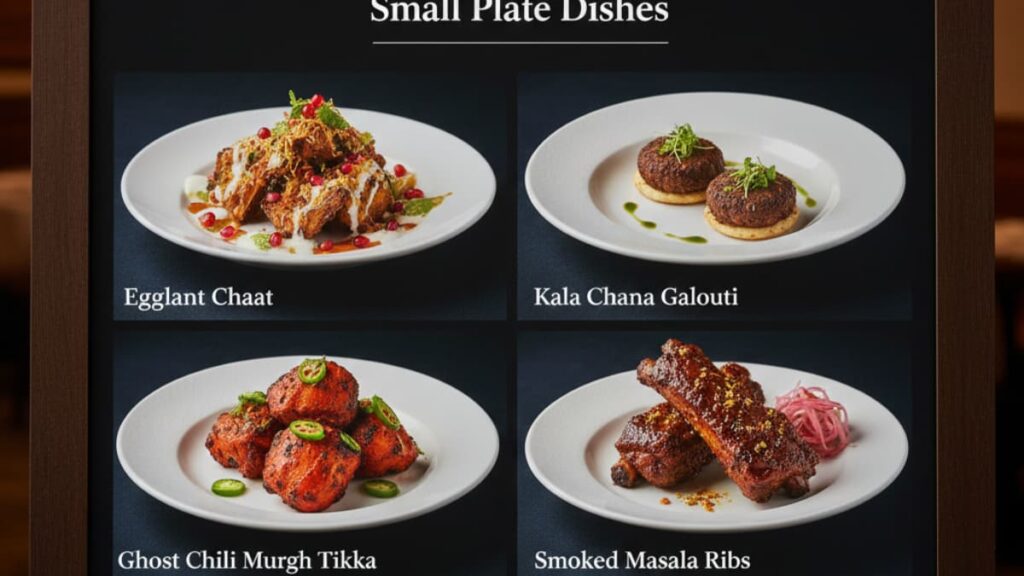 Junoon Restaurant New York USA - Small Plate Dishes