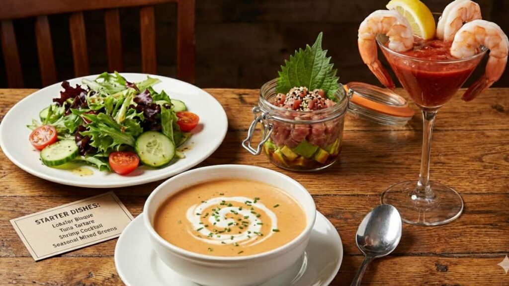 The View Restaurant NYC Starter Dishes