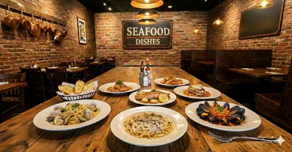 New York Joe’s Italian Restaurant - Seafood Dishes