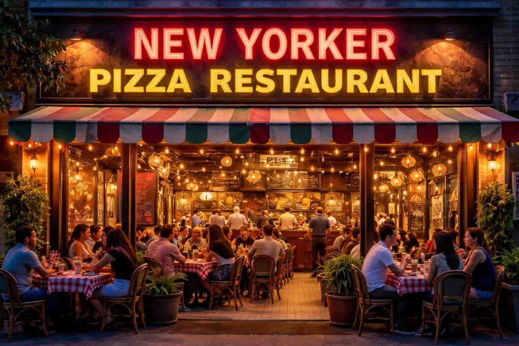 New Yorker Pizza Restaurant New York