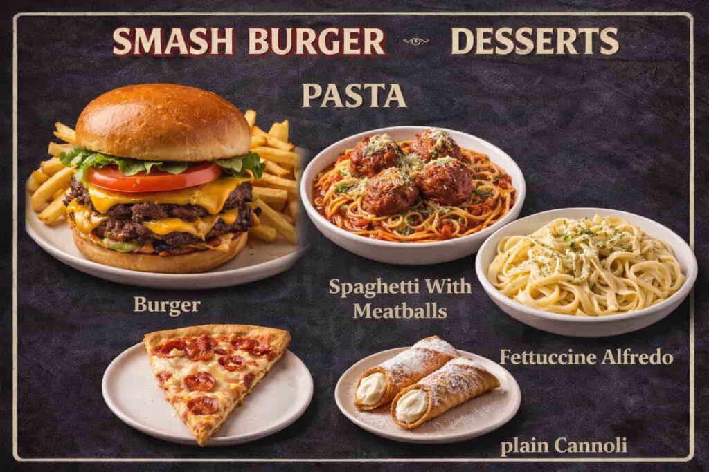 New Yorker Pizza Restaurant New York -Smash Burger , Pasta , Desserts