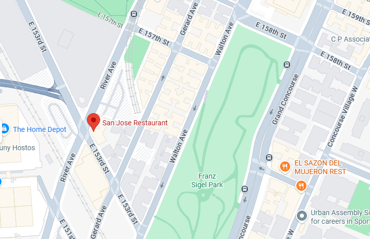 San-Jose-Restaurant-google-map
