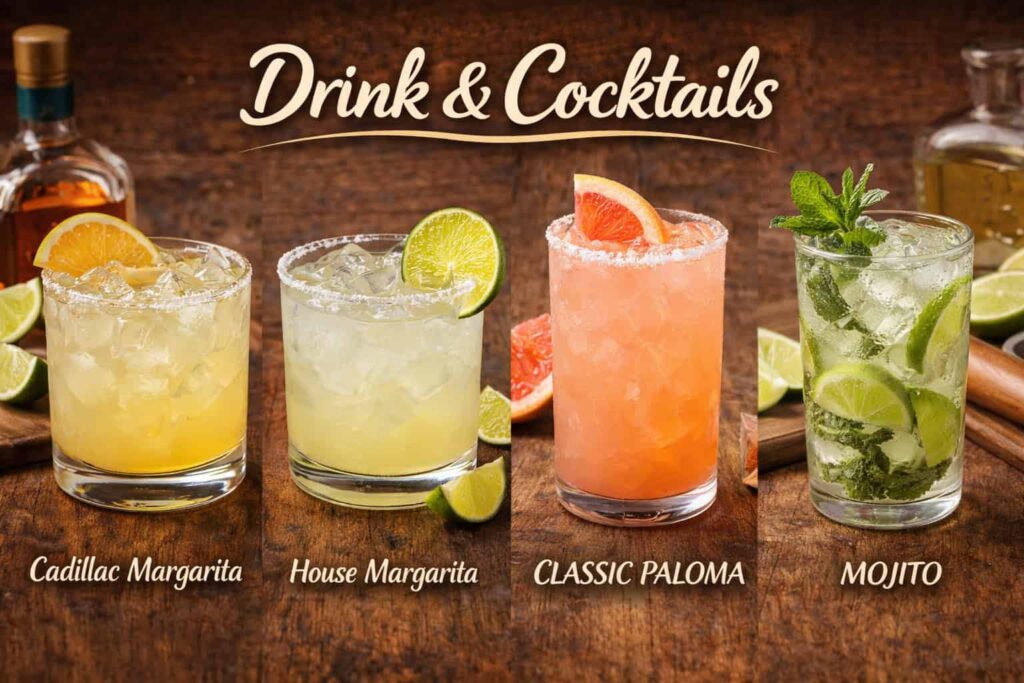 Sinigual Restaurant New York - Drinks & Cocktails