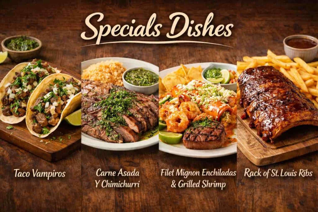 Sinigual Restaurant New York - Special Dishes