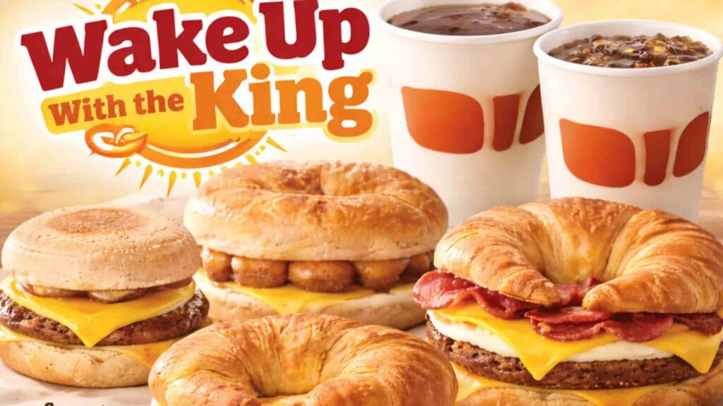 Burger King Menu Breakfast