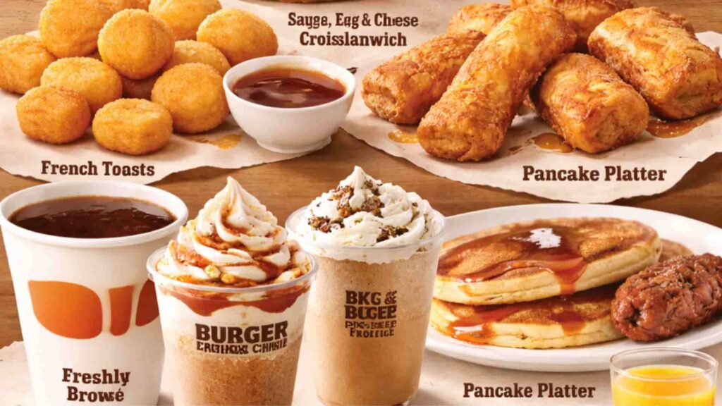 Burger King Menu Breakfast changes