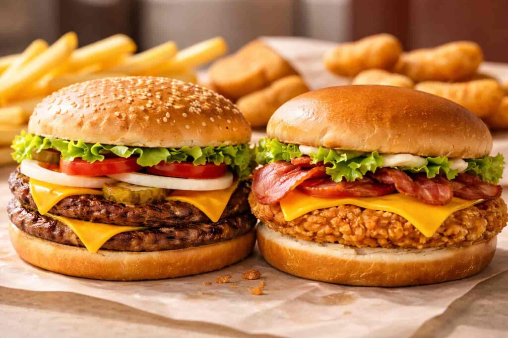 Burger King Menu  chicken sandwich