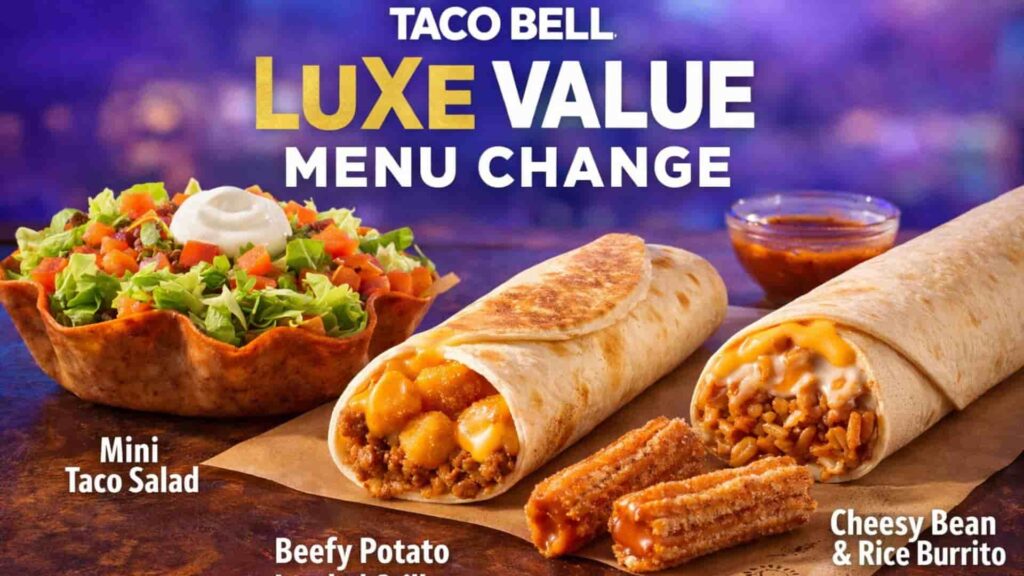 Taco Bell Luxe Value Menu Change