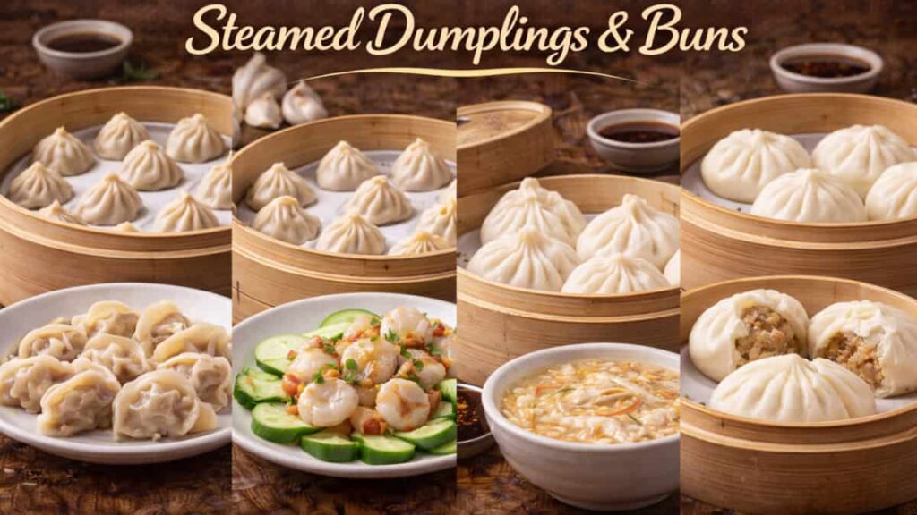 din tai fung new york City Steamed Dumplings & Buns